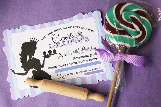 Featured Party – Cupcakes and Lollipops