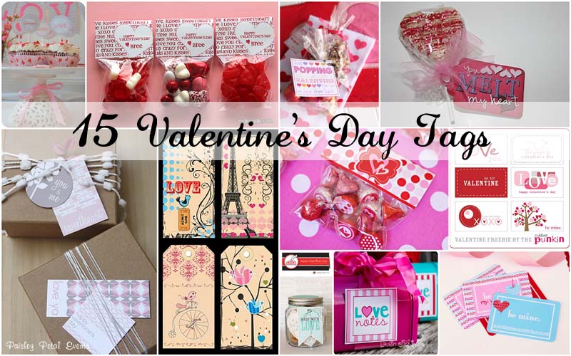 Valentine’s Day Tags & Toppers