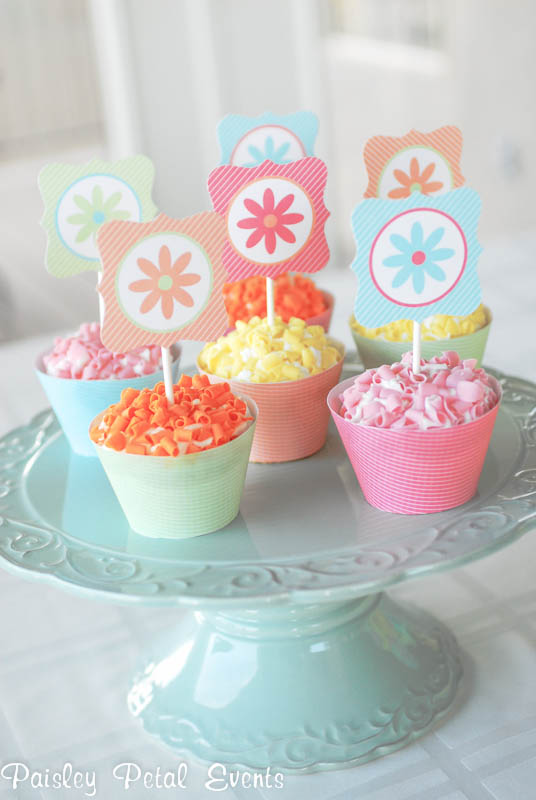 Pretty Spring Cupcakes