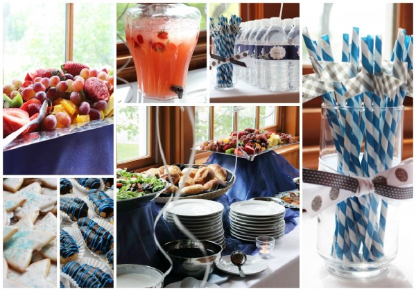 Sweet 16 party dinner buffet