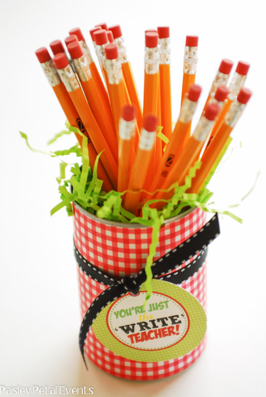 Paisley Petal Events Teacher Gift pencils 10-1