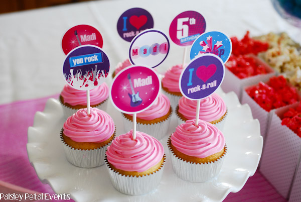 Barbie Princess & the Popstar cupcakes