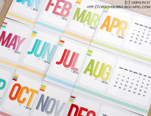 4x6 monthly printable calendars