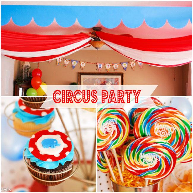 Featured Party – Circus Birthday Party