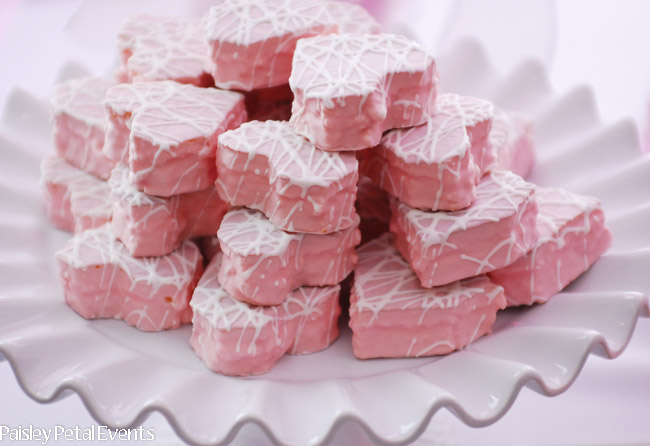 Pink Princess Party pink cakes