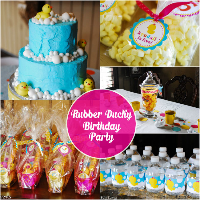 Rubber Ducky Birthday Party