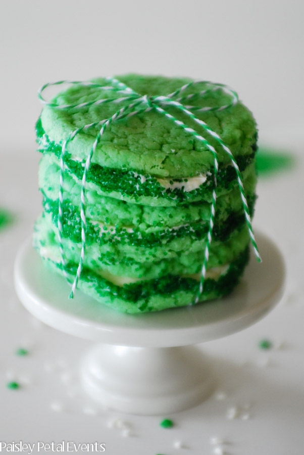 Simple St. Patrick's Day cookies
