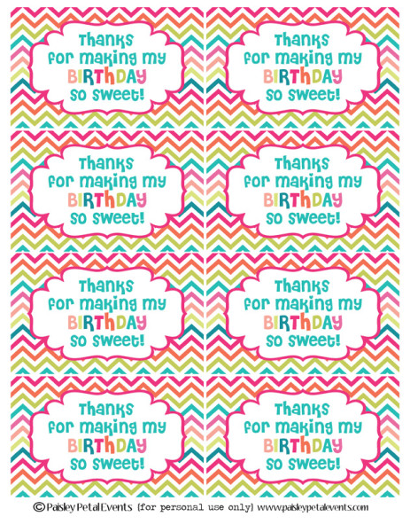 free printable birthday tags