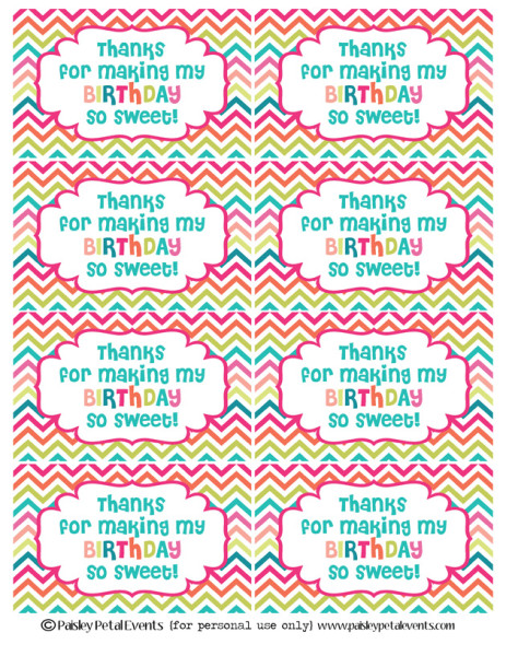 free printable birthday tags