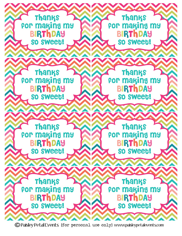 free printable birthday tags