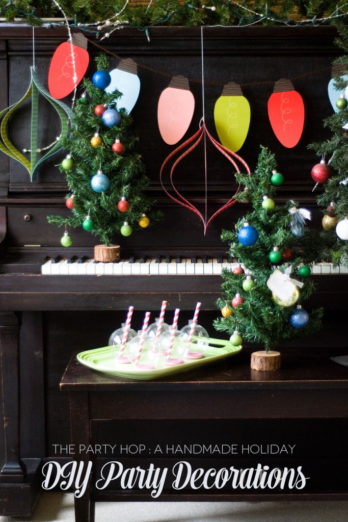 handmade holidays diy party decorations