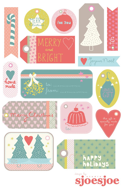 whimsical gift tags