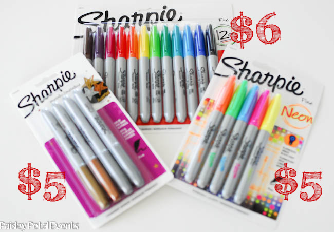 Sharpie markers on sale at Staples