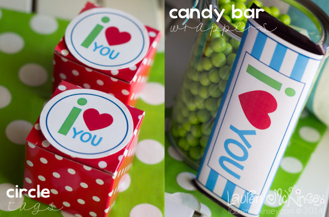 I love you valentines day collection from Lauren McKinsey