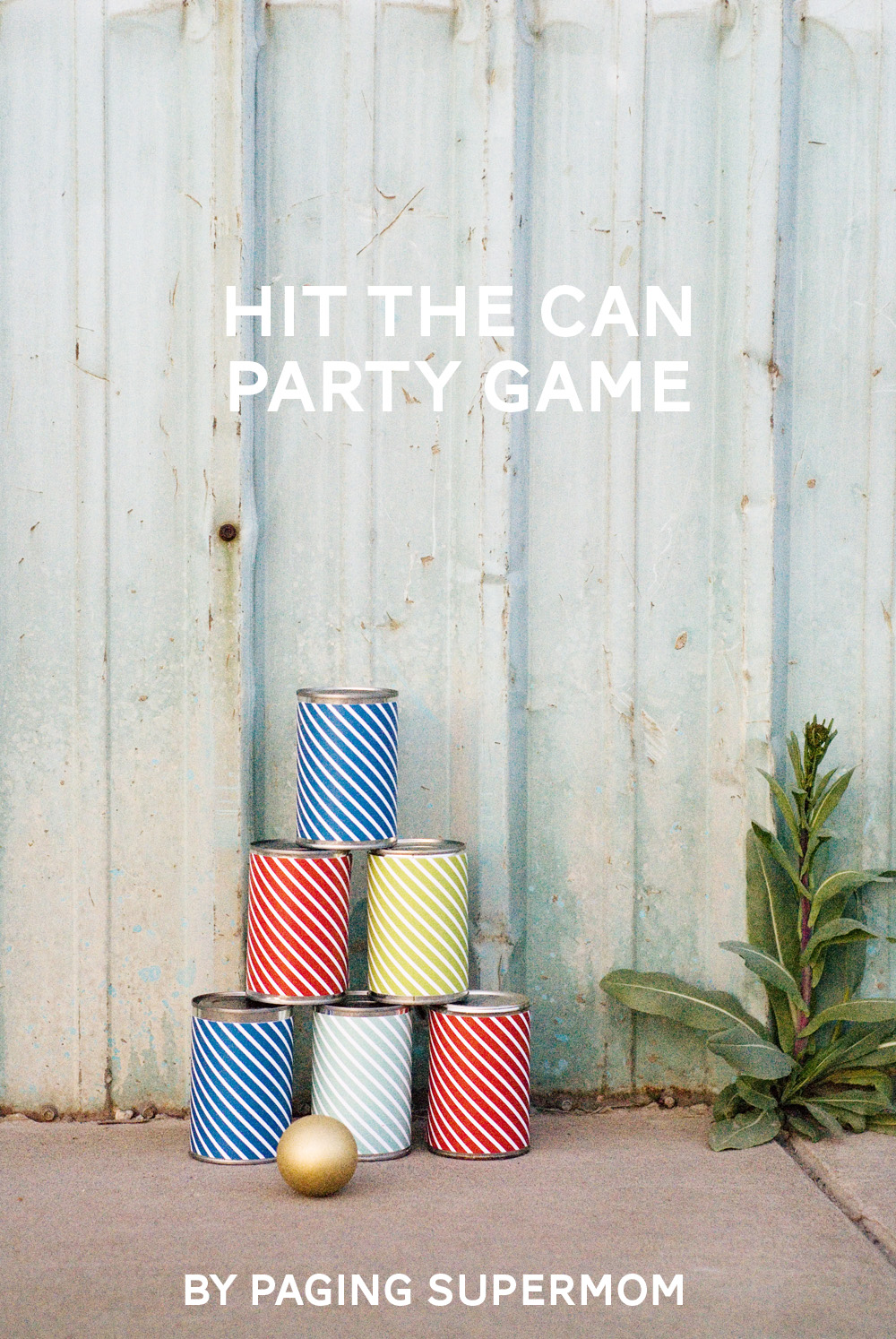 Summer Fiesta - Hit The Can game