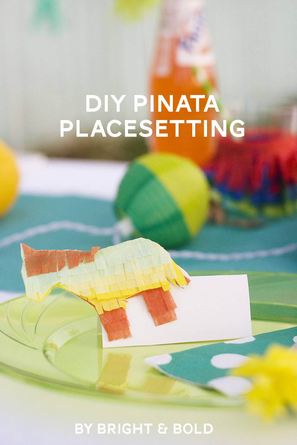 Pinata Placesetting - Summer Fiesta