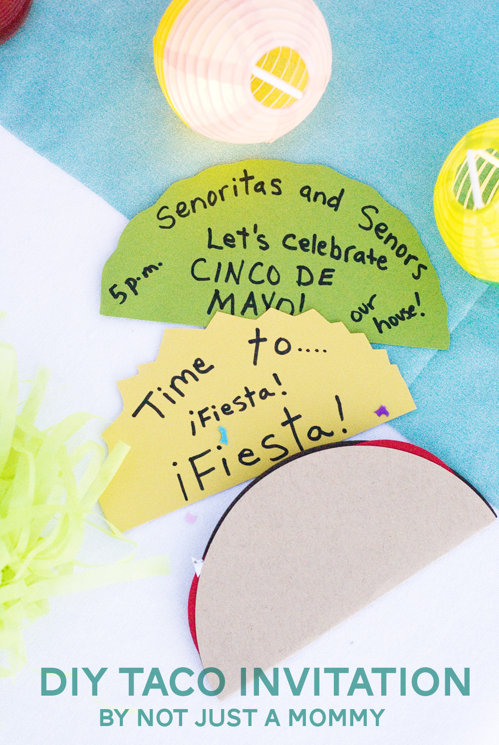 Fiesta Party - DIY Taco Invitations