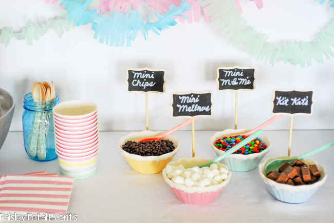 Pastel Ice Cream Bar