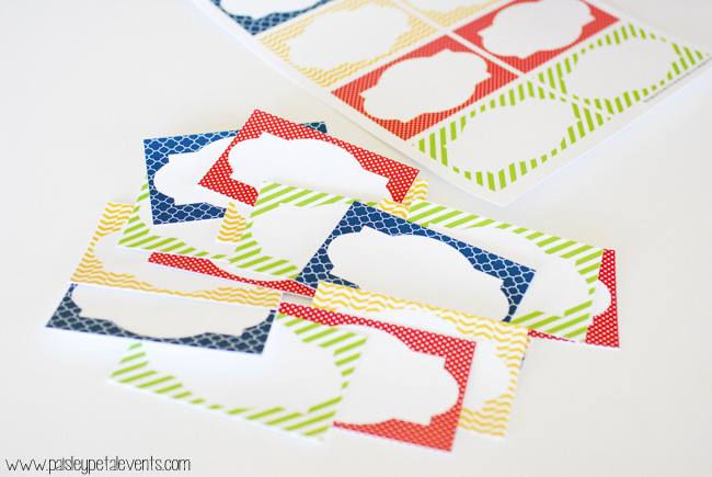 Free Printable Back to School Organizing Labels for Home or the Classroom
