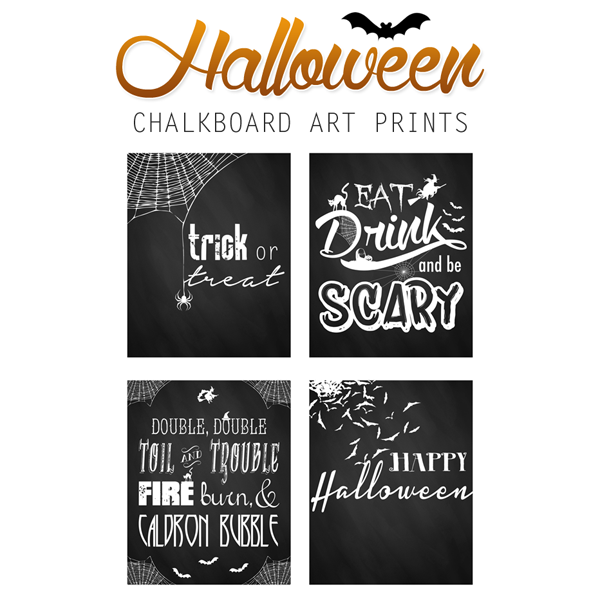 Halloween Chalk Art