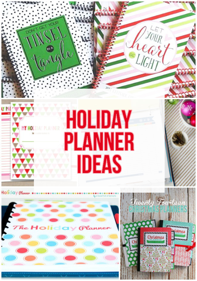 Save your Sanity this Holiday Season by using a holiday planner to keep you organized and on budget. 5 great holiday planner ideas at Paisley Petal Events