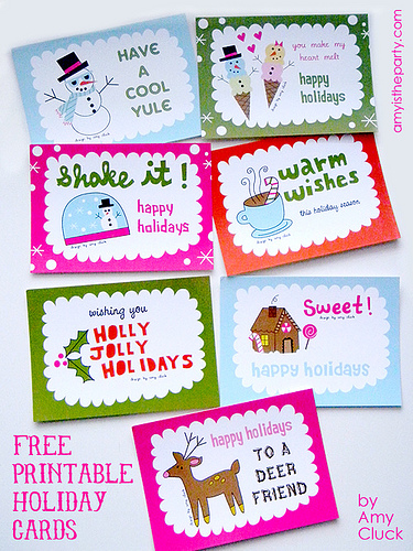 Brightly colored Christmas gift tags