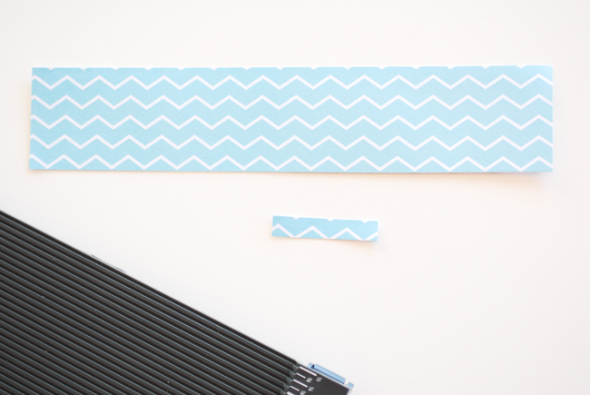 How to make a paper bowtie garland step 2
